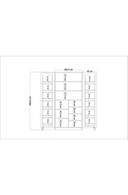 Resim Evistro Kiler Dolabı 2 Kapaklı 165 Derece Açılır Kapak Çok Amaçlı Mutfak Dolabı Atlantik Çam 