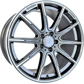 Resim R1 Wheels 19 inç 5*114.3 ET48 Füme Jant Takımı (J-1370) 