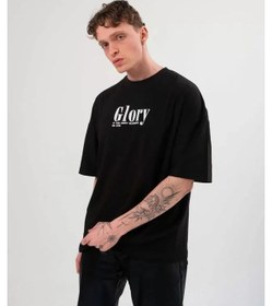 Resim Modi Green Baskılı Unisex Beyaz Retro Futurist Tasarım Tişört Siyah 