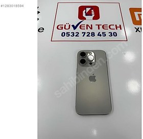 Resim Apple iPhone 15 Pro İkinci El YD | 256 GB | Natürel Titanyum 