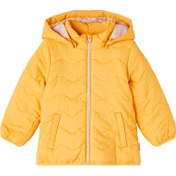 Resim Name İt Koyu Sarı Kız Bebek Fermuarlı Uzun Kollu Düz Mont NMFMAGGY JACKET PB 