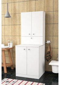 Resim Palmira Çamaşır Makinesi Dolap Takımı 