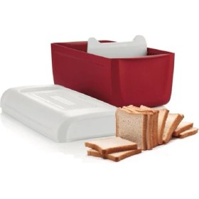 Resim Tupperware Ekmek Dünyası Berrak Mini Ekmek Saklama Kutusu 