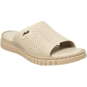 Resim Forelli 38505 Sofia-G Bej Kadın Comfort Terlik Bej 
