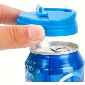 Resim 1 adet Basın Butonu ile Tekrar Kullanılabilir Şişe Kapağı, Plastik, Kaplanmamış, Açık Hava Kampı ve Piknikler için Mükemmel 