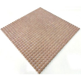 Resim MozaiKristaL Hobi ve Sanatsal çalışmalar için 10x10mm İnci, 31,5x31,5cm. Cam Mozaik. ( 1 File Karo Fiyatıdır ) 