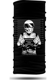 Resim Agressive Rider Motosiklet Bandana Boyunluk Outdoor Balaklava 
