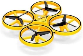 Resim Firefly Drone D10H, Hareket Kontrollü Quadcopter, Kızılötesi Engellerden Kaçınma, Sarı ve Siyah, 36,8 x 27,7 x 7 cm, Uzaktan Kumandalı Drone 