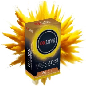 Resim Oxlove Prezervatif Gece Ateşi Kondom 10'lu Paket 