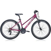 Resim Carraro Force 701 Kadın Dağ Bisikleti 381h V 27.5 Jant 21 Vites Mat Mürdüm Pembe Mor 