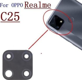 Resim OPPO RREALME C25 Arka Kamera Camı Lens Yapışkanlı 