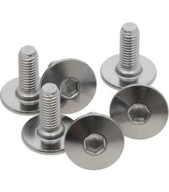 Resim Shimano SM-SH10-11 Metal Yol Pedal Kali Bağlantı Vidası 6 Adet Road Ayakkabı Kilit İçin 