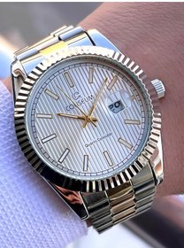 Resim Coliseum Çelik Kordon Takvimli Kadran Kutulu Seri Erkek Kol Saati Ft.aas.ı011 