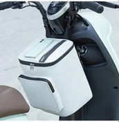 Resim Willowhaven Dayanıklı Beige Oxford Kumaş Askılı Depolama Çantası - Elektrikli Scooter Bisiklet Ve Motosiklet İçin Büyük Kapasiteli Düzenleyici Haki 