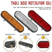 Resim Primepickings 24led Reflektör Fren Lambası, Beyaz Sarı Işık, Dönüş Sinyali Işığı 