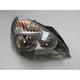 Resim 2002-2008 Renault Clio Sdhb Far Lambası Sağ Elektrikli-motorsuz Gri 5fişli H1-h7 Ayfar Adet Oem No:7701057658 