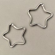 Resim 1/3 adet yıldız şekilli anahtarlık, çok amaçlı kamp kancası, sırt çantası aksesuarı, Sevgililer Günü, Paskalya, Şükran Günü ve Cadılar Bayramı için uygun 