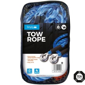 Resim SimplyBran Simply Brands Araba Çekme Halat 4M 2000Kg 