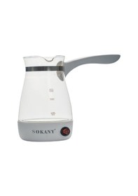 Resim Sokany YLW-606 600 W Cam Elektrikli Türk Kahvesi Makinesi 