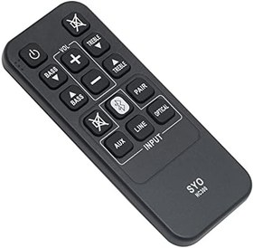 Resim WINFLIKE Yeni NC300UH Uzaktan Kumanda Değiştirme - NC300 Soundbar Yedek Uzaktan Kumanda Sanyo Sound Bar FWSB405F FWSB405FS NC300 NC300UH Uzaktan Kumanda için uygun 
