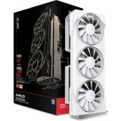 Resim Xfx Swıft Radeon Rx 9070 Xt Gamıng Whıte 16GB Gddr6 256BIT Amd Ekran Kartı 
