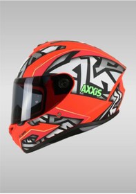 Resim Axxis Draken S Jolly C5 Matt Red Kask 
