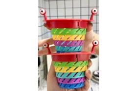 Resim Mobee Lavabo Mesh Süzgeç Kapağı Lavabo Zemin Drenaj Sevimli Lavabo Filtresi Banyo Mutfak Süzgeci 