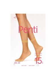 Resim Penti Fit 15 Parlak Soket Çorap Ten 