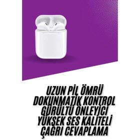 Resim Techno Stock 2025 Model Yeni Nesil Çok Tercih Edilen Bluetooth Kulaklık Dokunmatik Kontrol 