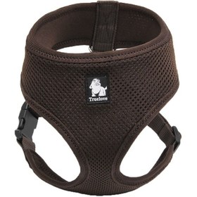 Resim Air Mesh, Kahverengi Köpek-Kedi Göğüs Tasması - XS 