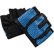 Resim Liangduo Shop Mavi Stil M Boyutu Dört Parmak Kadın Egzersiz Eldiveni Spor Salonu Yoga Egzersiz El Palm Koruyucu Egzersiz Spor Egzersiz Eldiveni Erkekler Için Wome (Yurt Dışından) 