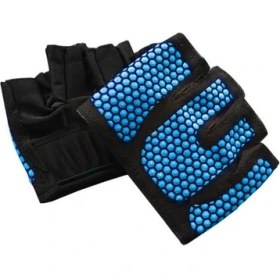 Resim Liangduo Shop Mavi Stil M Boyutu Dört Parmak Kadın Egzersiz Eldiveni Spor Salonu Yoga Egzersiz El Palm Koruyucu Egzersiz Spor Egzersiz Eldiveni Erkekler Için Wome (Yurt Dışından) 