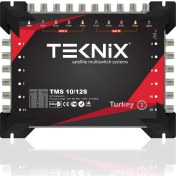Resim Teknix 10X12 Sonlu Multiswitch Santral + Adaptör 