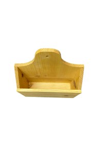 Resim ayfiwood Masif Ahşap Posta Fatura Kutusu - Faturalık Doğal Ahşap 