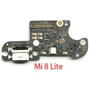 Resim Xiaomi Uyumlu Mi 8 Lite Mikrofon Usb Şarj Bordu Filmi Full 