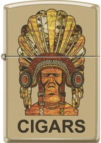 Resim Zippo Cigar Indian Çakmak - 254B-102080 