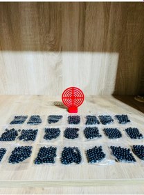 Resim Hedef 9 Cm Kırmızı Renk + 21 Paket Plastik Boncuk Karışık 