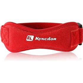 Resim Rogfer Skycıty Ayarlanabilir Diz Destek Bandajı - Patellar Tendon Ve Dizlik Pedleri, Açık Hava Sporları İçin Kırmızı Kırmızı 