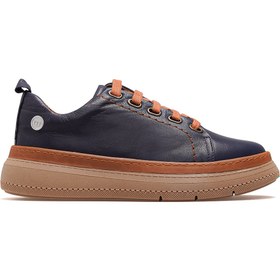 Resim Mammamia Kadın Hakiki Deri Sneaker Günlük Ayakkabı 25k D25ka-7180 Z Lacivert 