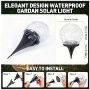 Resim Willowhaven 2 Adet Ticari Solar Led Rgb Bahçe Aydınlatma, Dış Mekan Dekoratif Sera Ve Parti Işığı Diğer 