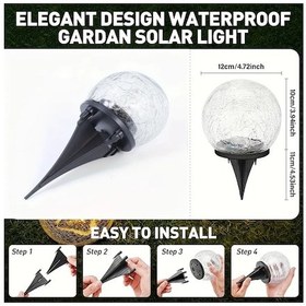 Resim Willowhaven 2 Adet Ticari Solar Led Rgb Bahçe Aydınlatma, Dış Mekan Dekoratif Sera Ve Parti Işığı Diğer 