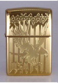 Resim Zippo American Eagle Gold Dizayn Çakmak 