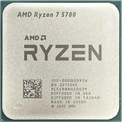 Resim Amd Ryzen 7 5700 20MB 8çekirdekli VGA Yok Am4 65W Kutusuz+Fansız 