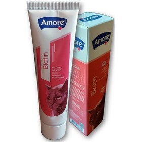 Resim Amore Biotin Kedi Malt Paste Çinko D Biyotin 100 ML 