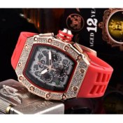 Resim 2xudc C02 Moda Fabrika Doğrudan Satış Kişiselleştirilmiş Kare Pırlanta Kuvars Saatler, Yüksek Kaliteli Özel Logo Saatler (Yurt Dışından) 