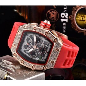 Resim 2xudc C02 Moda Fabrika Doğrudan Satış Kişiselleştirilmiş Kare Pırlanta Kuvars Saatler, Yüksek Kaliteli Özel Logo Saatler (Yurt Dışından) 