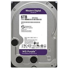 Resim Western Digital Purple 3,5 6TB 128MB 5640RPM WD62Purz HDD & Harddisk 