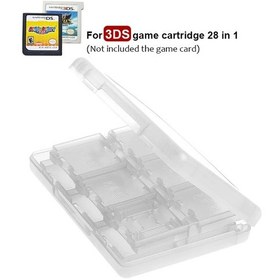 Resim 28'li 1 Arada Taşınabilir Oyun Kart Çantası Nintendo 3ds/dsi Xl/ds Lite İçin Kırmızı3+macera 