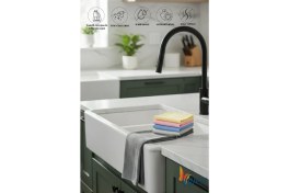 Resim Vipex 5 Adet Dekoratif Prizma Çok Amaçlı Temizlik-Kurulama Bezi 40X60 