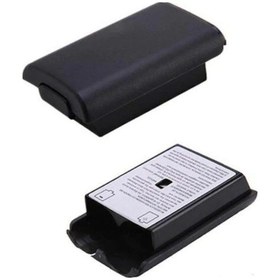Resim Xbox 360 Kablosuz Joystick Kol Yüksek Kaliteli Siyah Pil Kapağı 